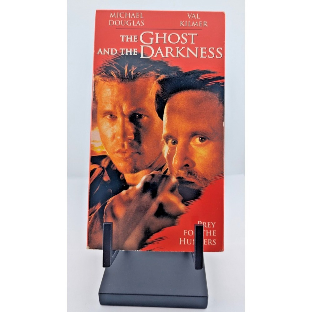 The Ghost And The Darkness VHS Widescreen Adventure Val Kilmer Michael Douglas